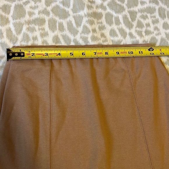 Zara Tan Ribbed Skort NWT Size S - Picture 7 of 9